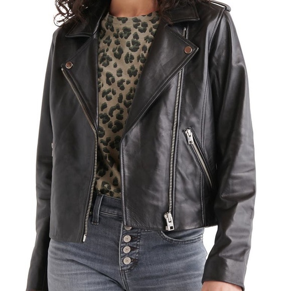 Lucky Brand Jackets & Blazers - LUCKY BRAND MAJOR MOTO LEATHER MOTORCYCLE JACKET